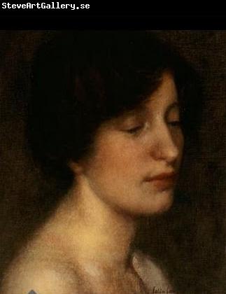 Thomas Cooper Gotch Portrait of the artist's wife